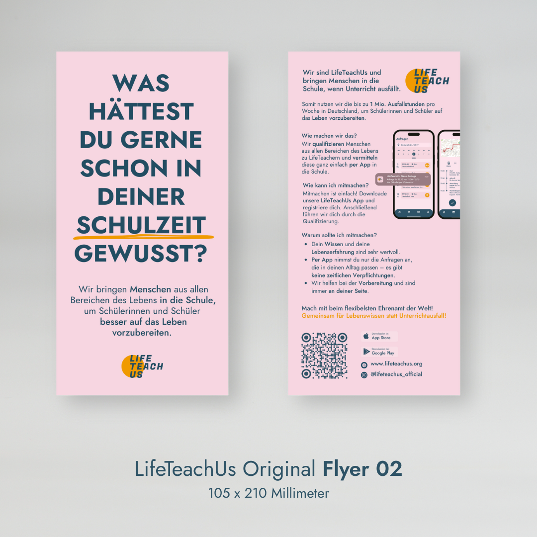 Bildungspartner: Supporter Paket