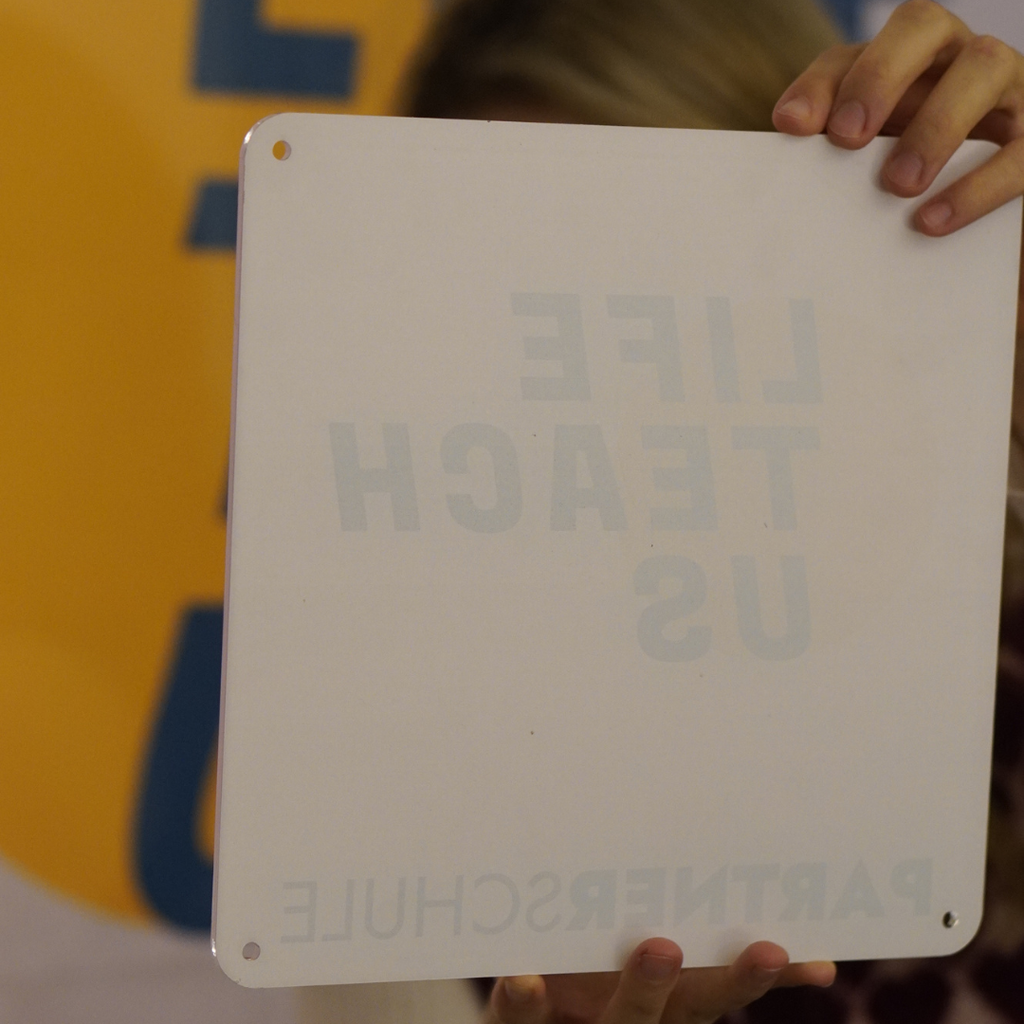 Partnerschul-Plakette