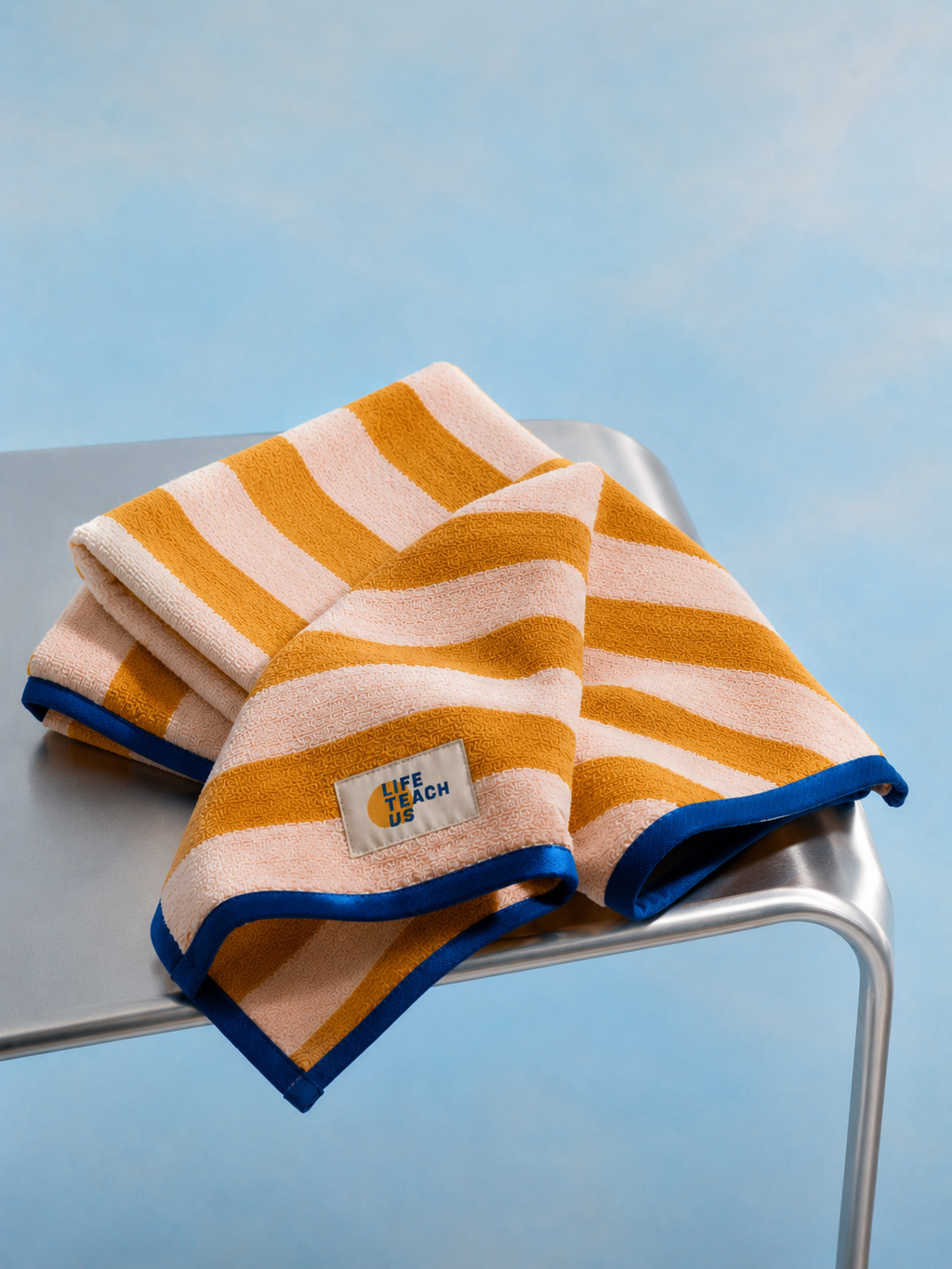 Supporter Jacquard-Strandtuch
