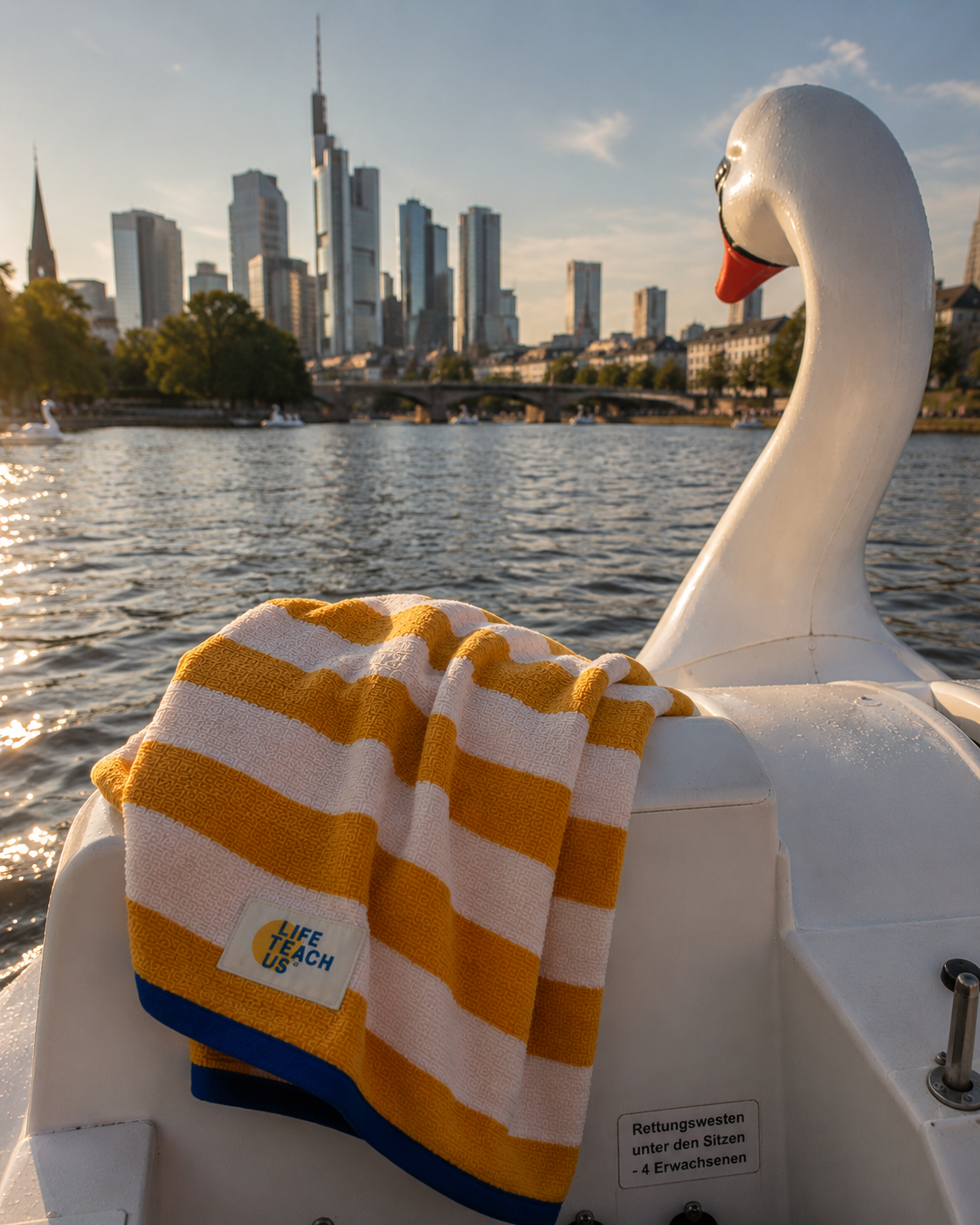 Supporter Jacquard-Strandtuch